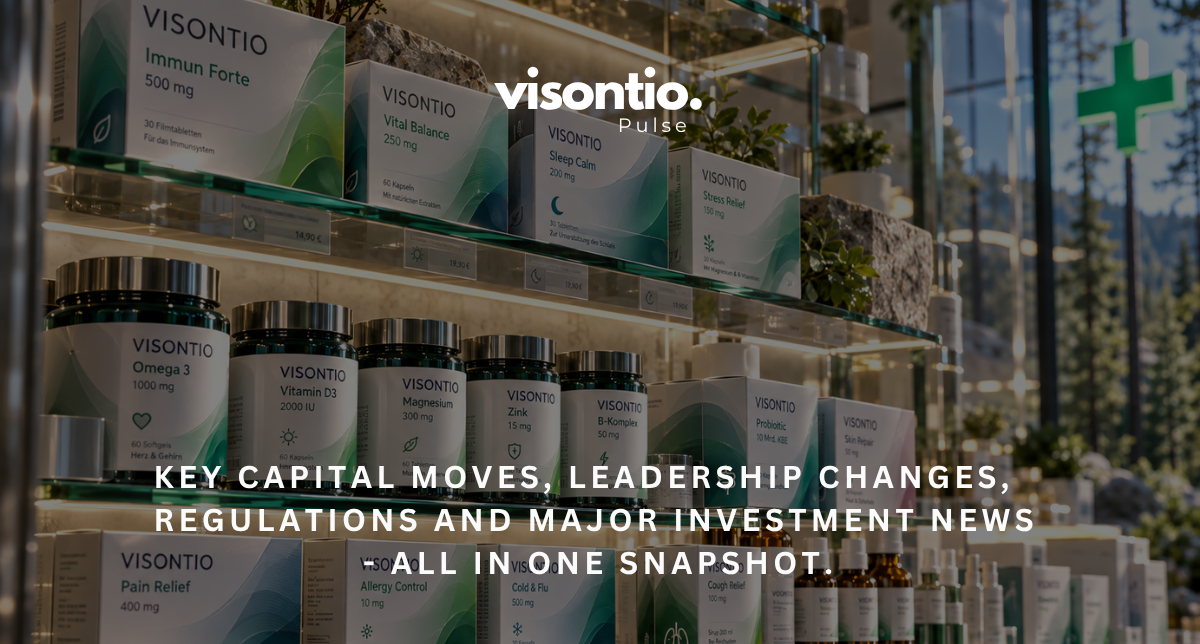 Key capital moves, leadership changes, regulations and major investment news — All in one